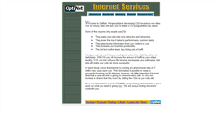 Desktop Screenshot of optinet.com